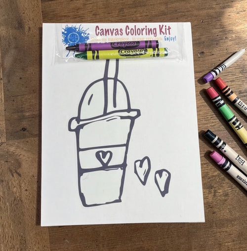 Canvas Coloring Kit