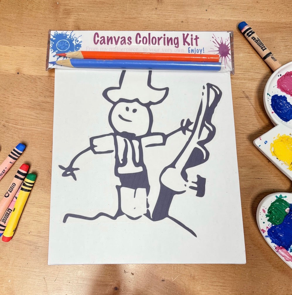 Canvas Coloring Kit