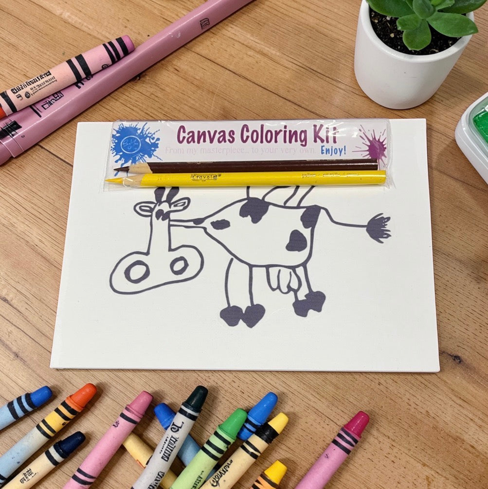 Canvas Coloring Kit