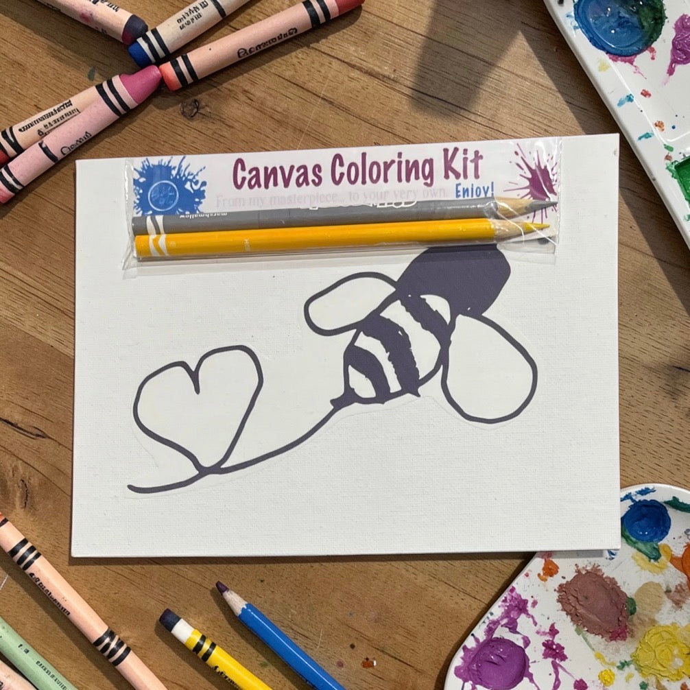 Canvas Coloring Kit
