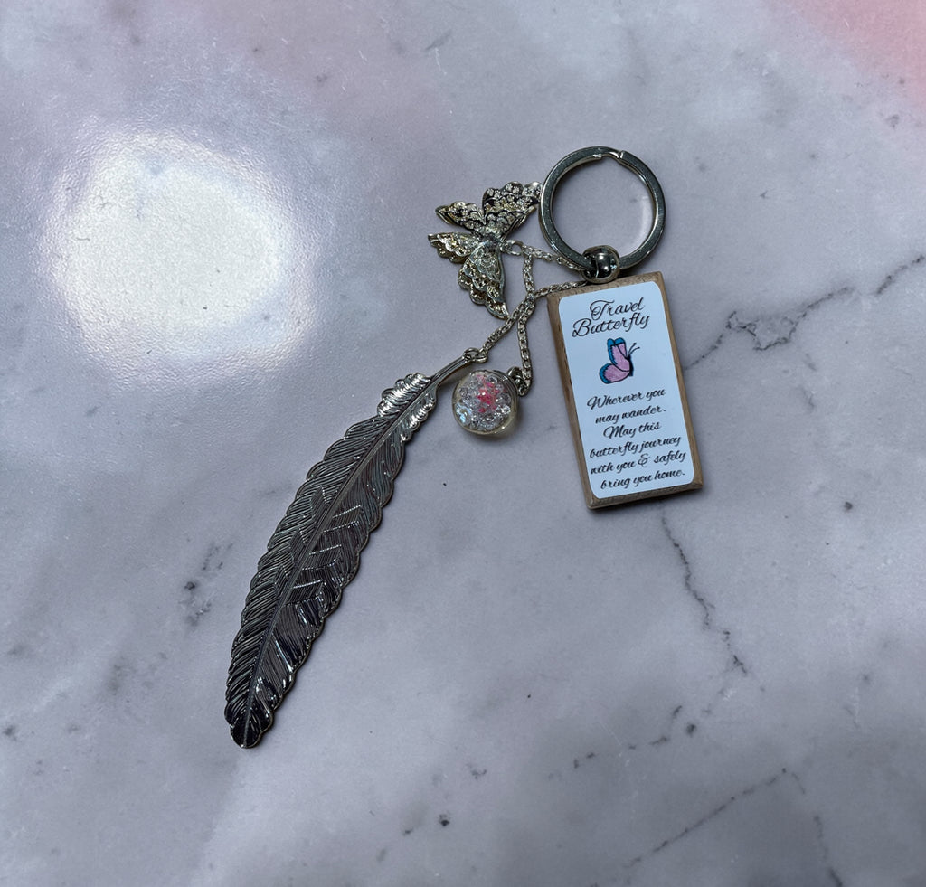 Butterfly Keychain
