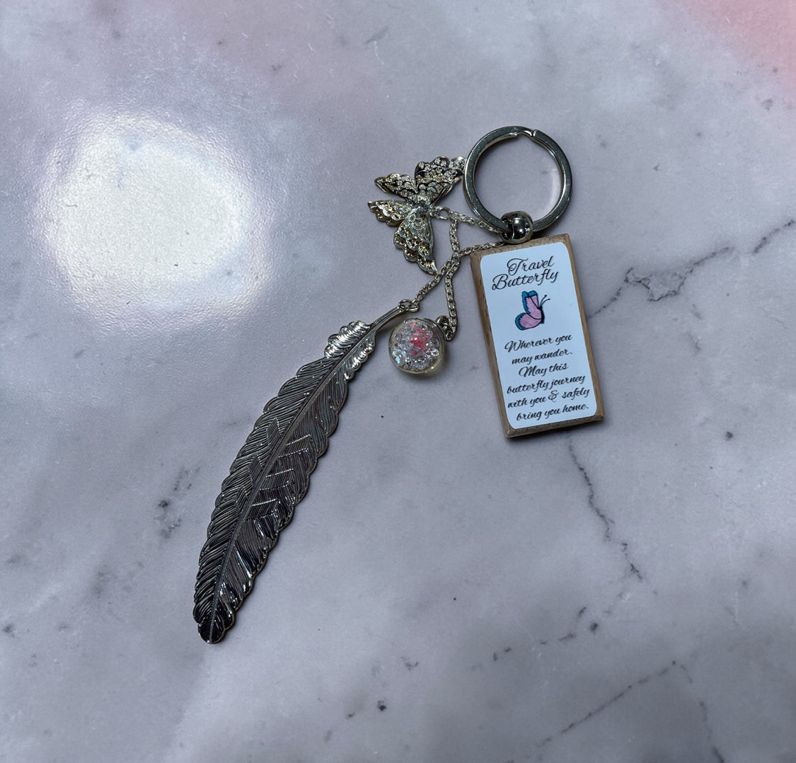 Butterfly Keychain