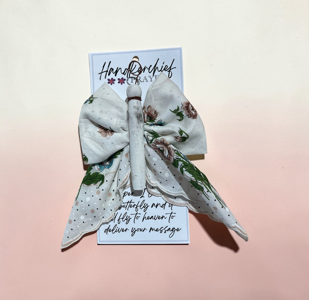 Handkerchief Butterfly and Angel