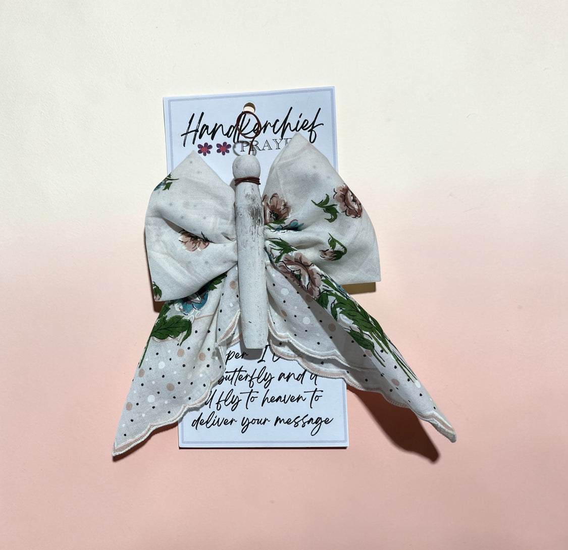 Handkerchief Butterfly and Angel