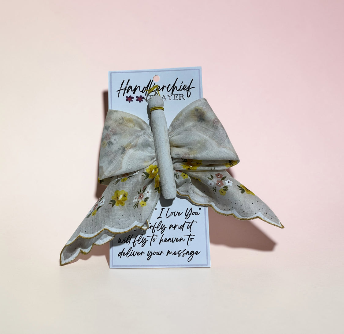 Handkerchief Butterfly and Angel