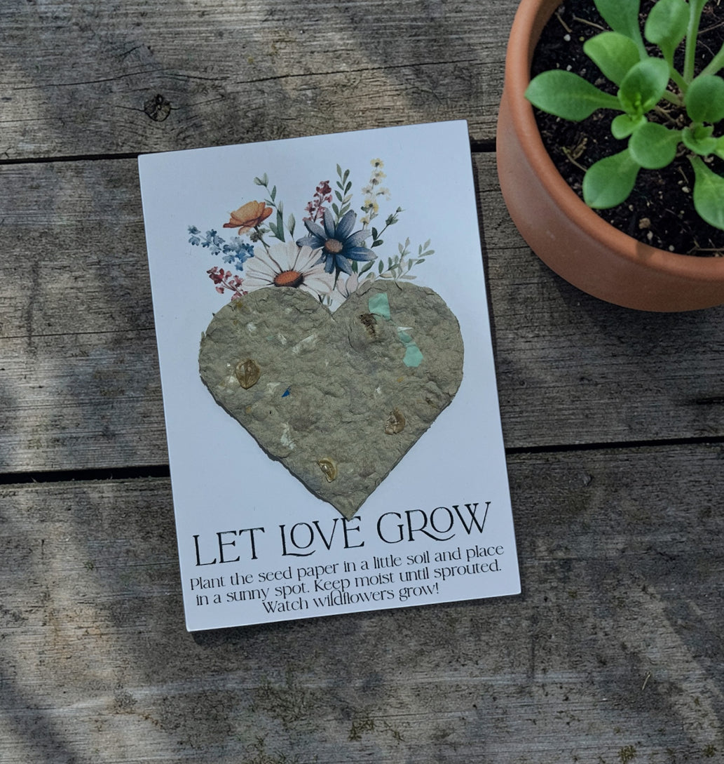 Plantable Wildflower Seed Paper (Varying Designs)