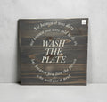 Wash the Plate