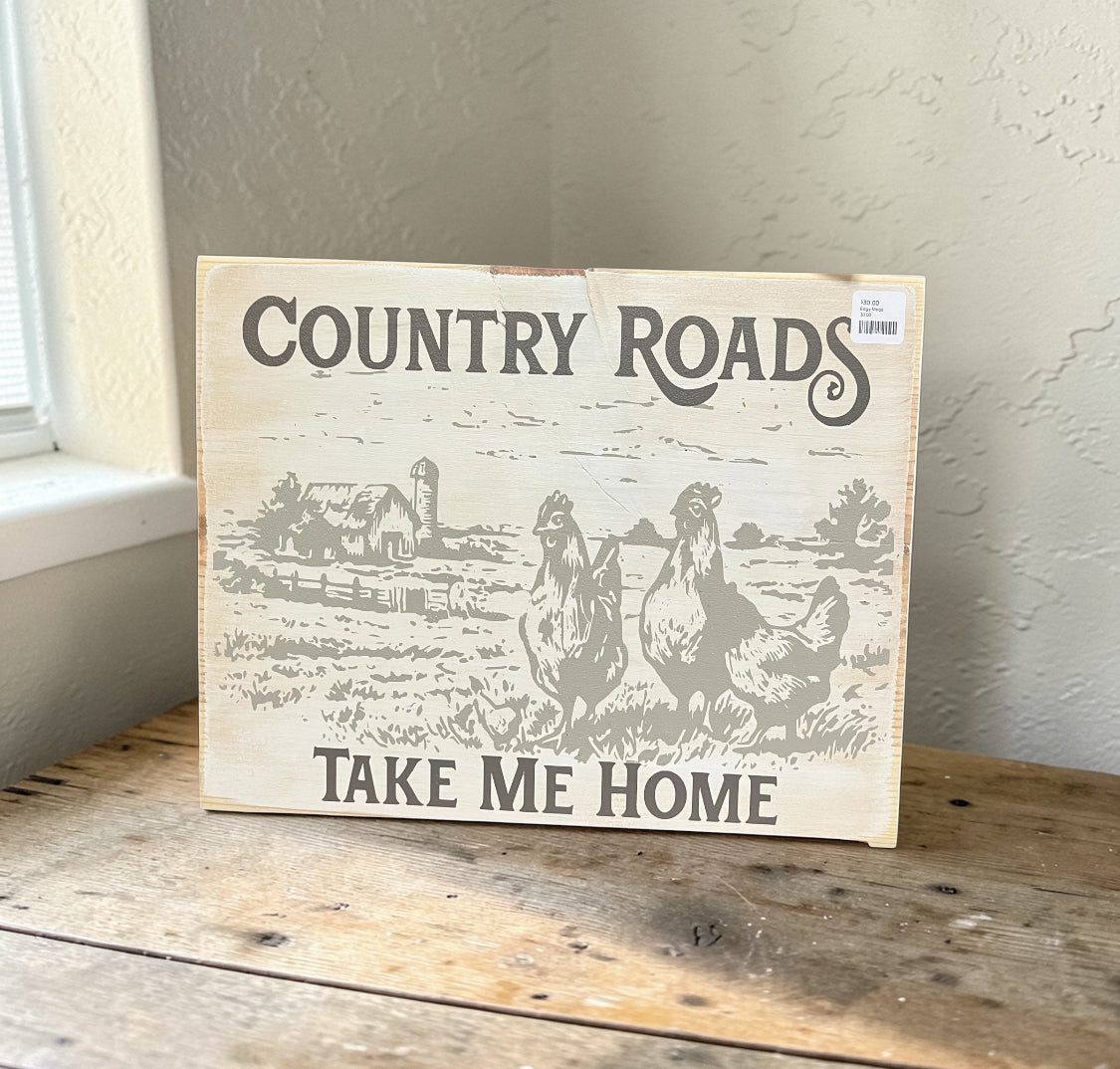 Chicken's on Country Roads