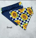 Elastic Reversible Pet Bandana (Varying Sizes)