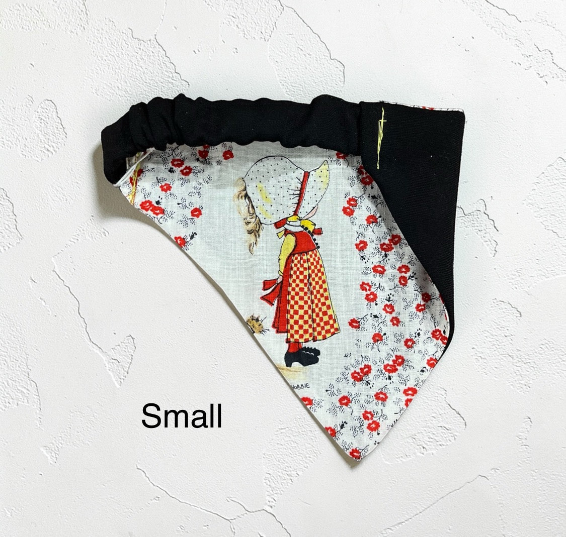 Elastic Reversible Pet Bandana (Varying Sizes)
