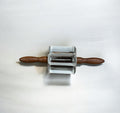 Revolving Oblong Dough Cutter with Wooden Handles