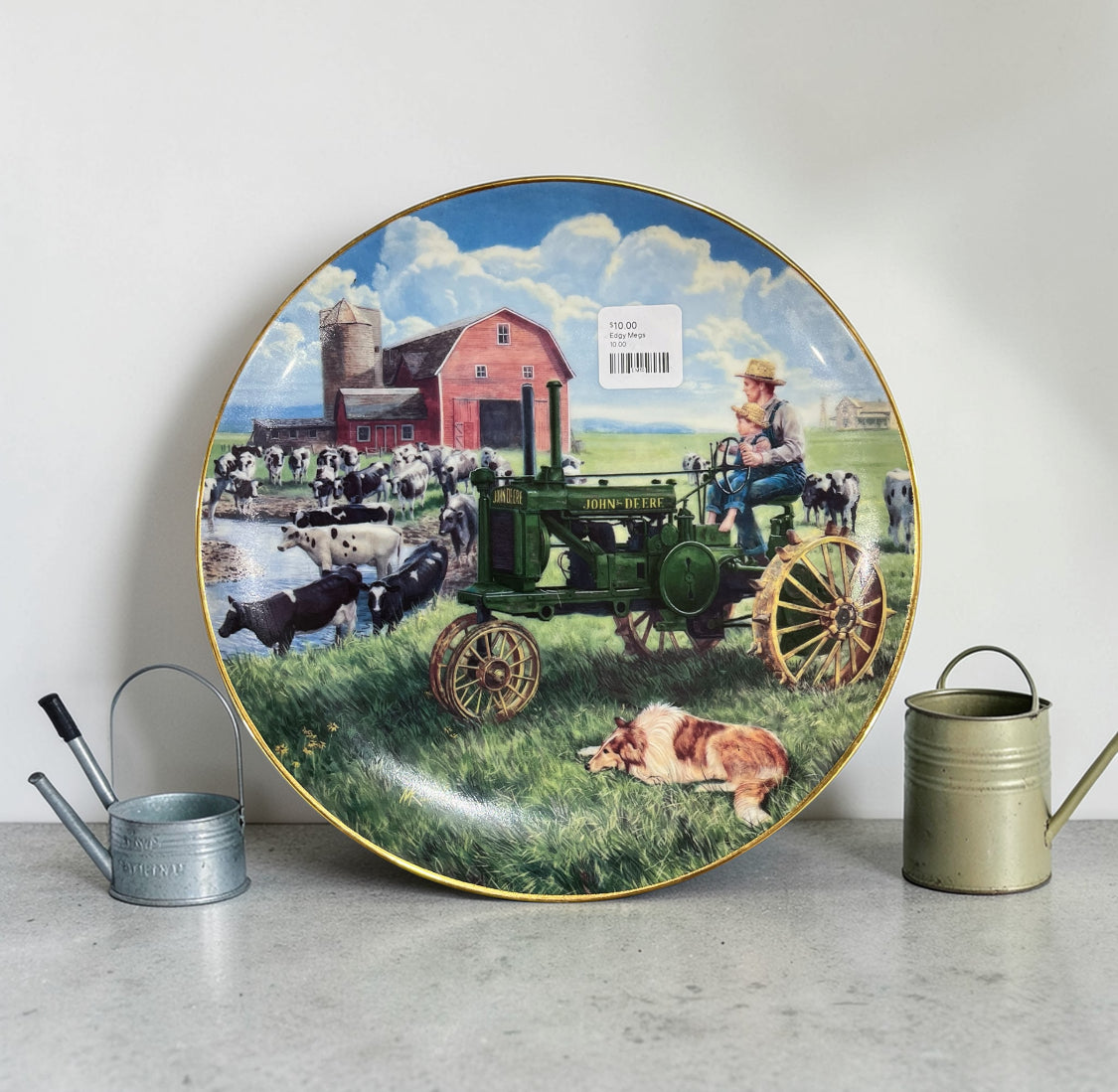 Danbury Mint John Deere Collector Plate
