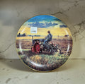 Danbury Mint Plowing At Sunset Collector Plate