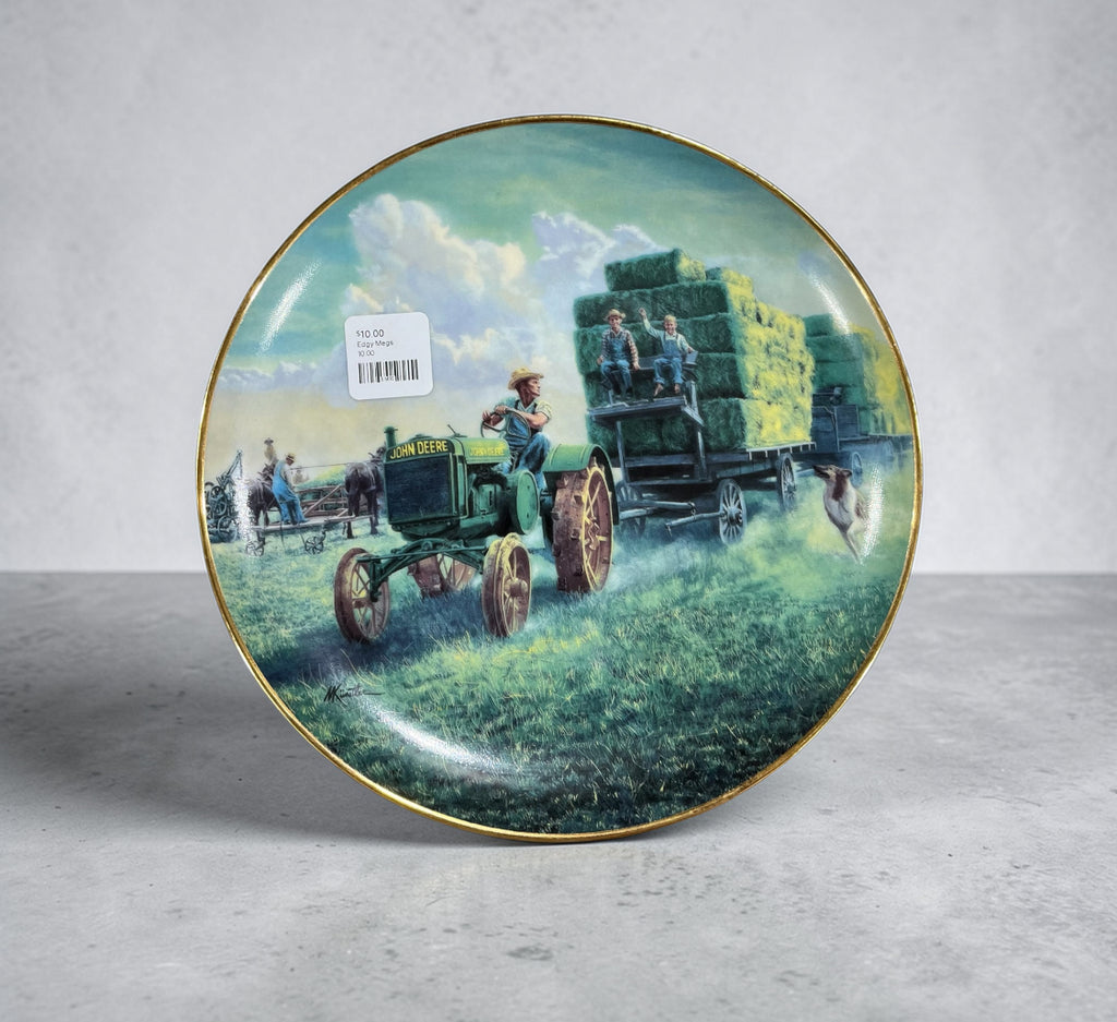 Danbury Mint Hay Ride Collector Plate