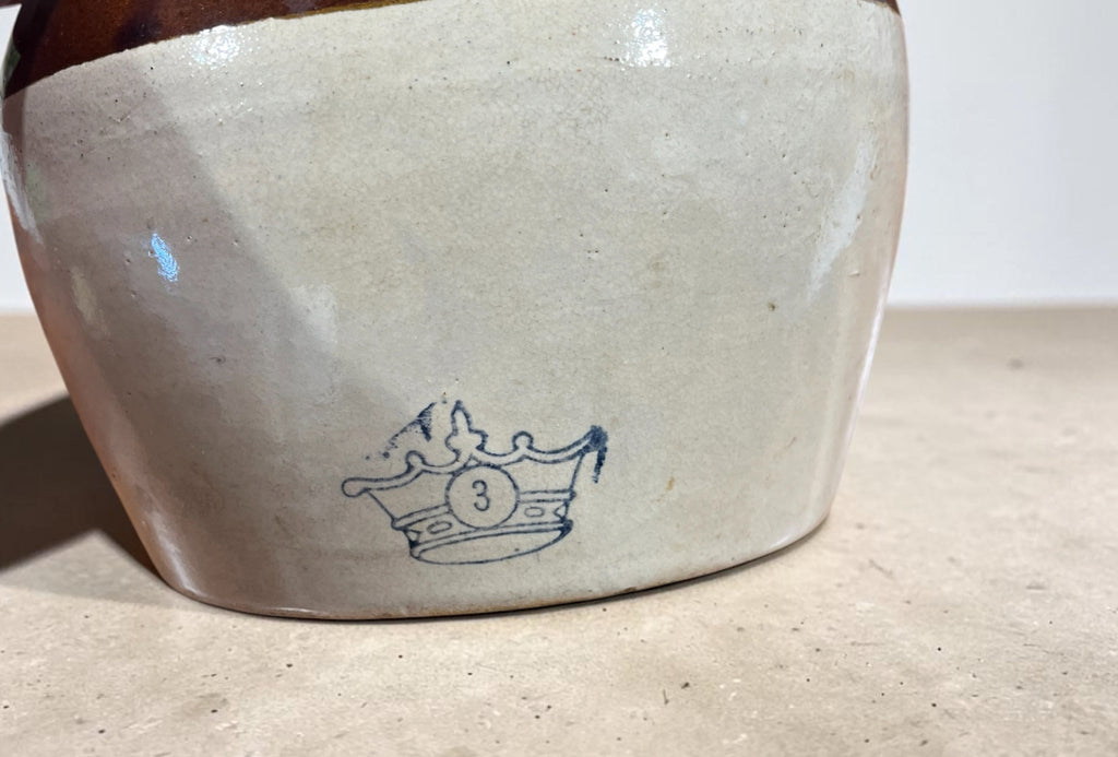 Bean Pot Stoneware With Lid