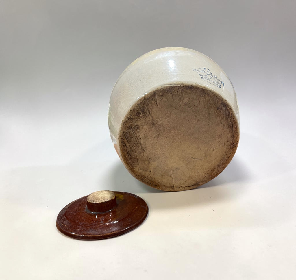 Bean Pot Stoneware With Lid