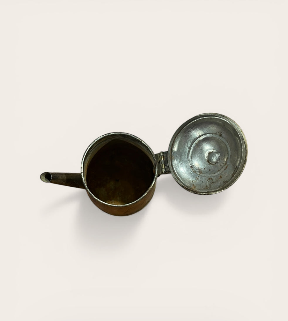 Vintage Brass Coffee Pot