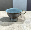 Vintage Gray Speckled Enamelware Canning Funnel