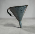 Vintage Gray Speckled Enamelware Funnel
