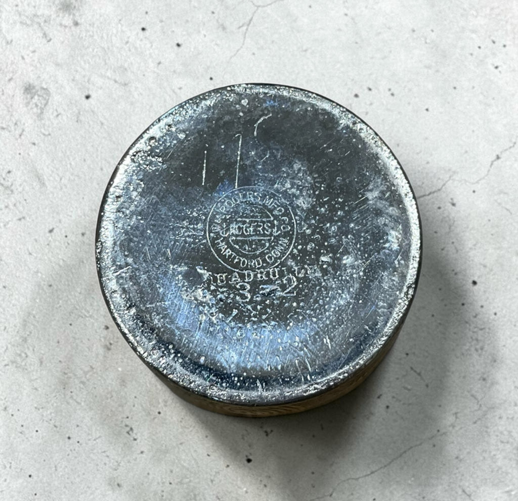 Antique Silver Plated Engraved Tumbler Cup