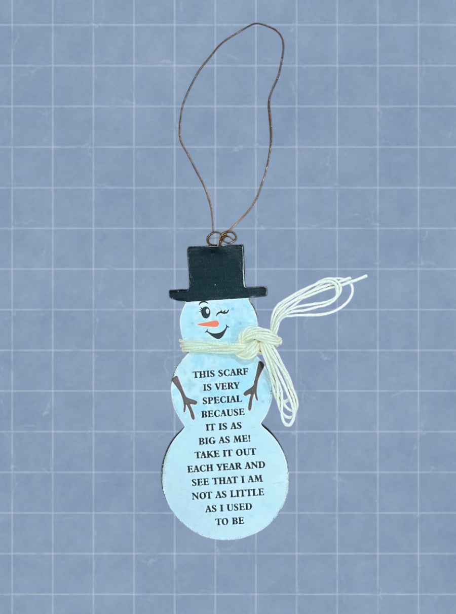 Height Keepsake Ornament