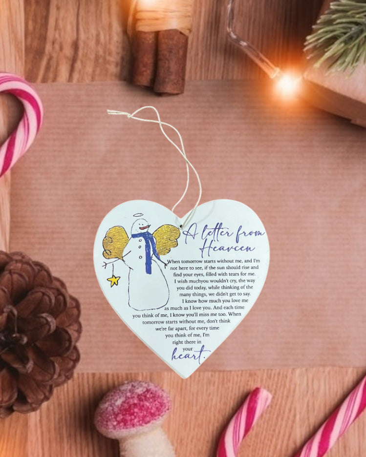 Heart Christmas Ornaments