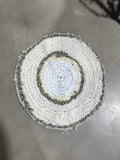 Green/Tan Rag Rug