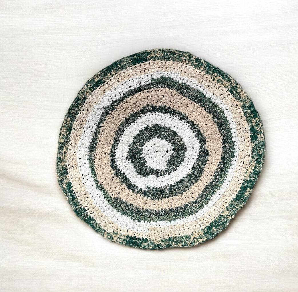 Green Rag Rug