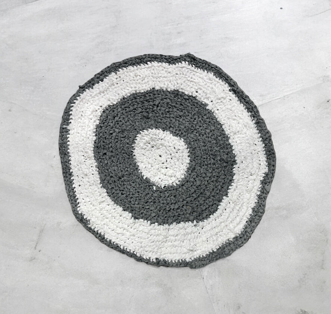 Gray Rag Rug