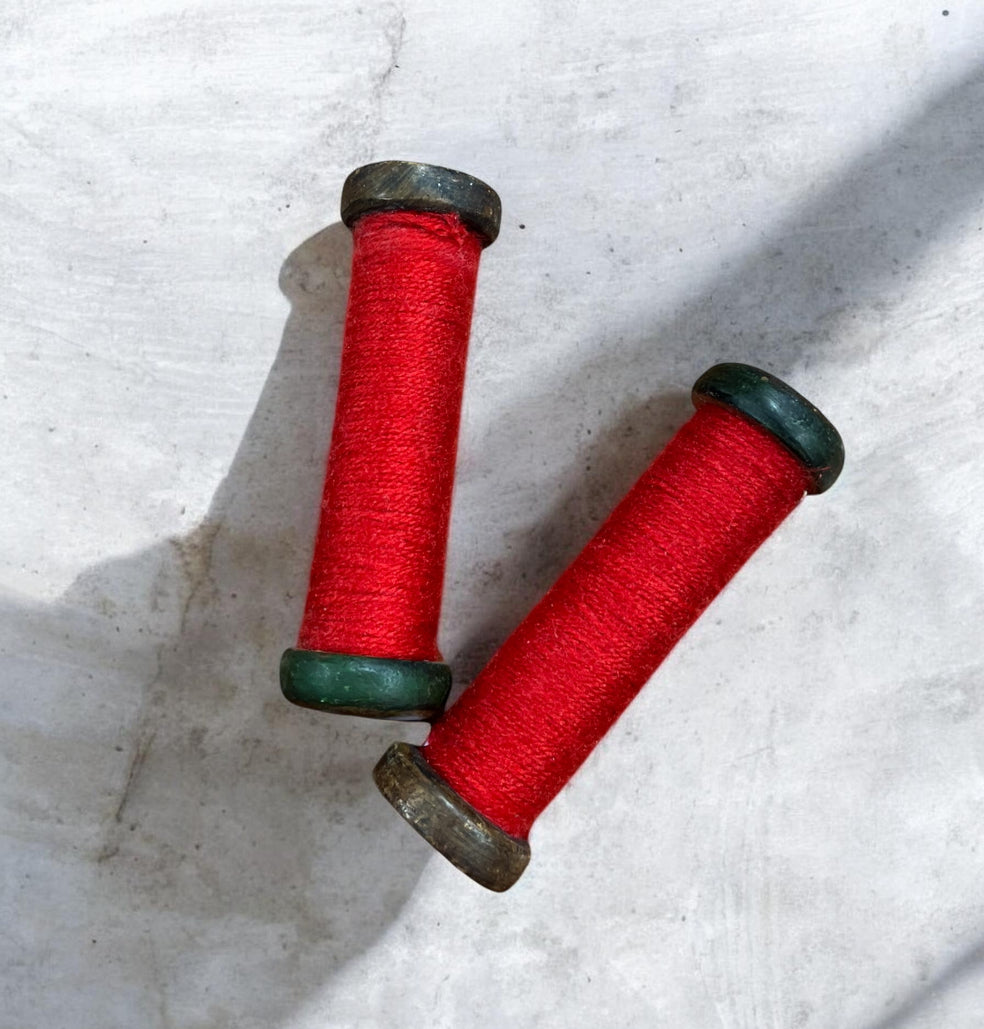 Antique Wooden Small Textile Bobbin