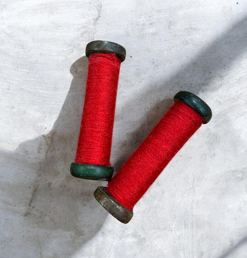 Antique Wooden Small Textile Bobbin