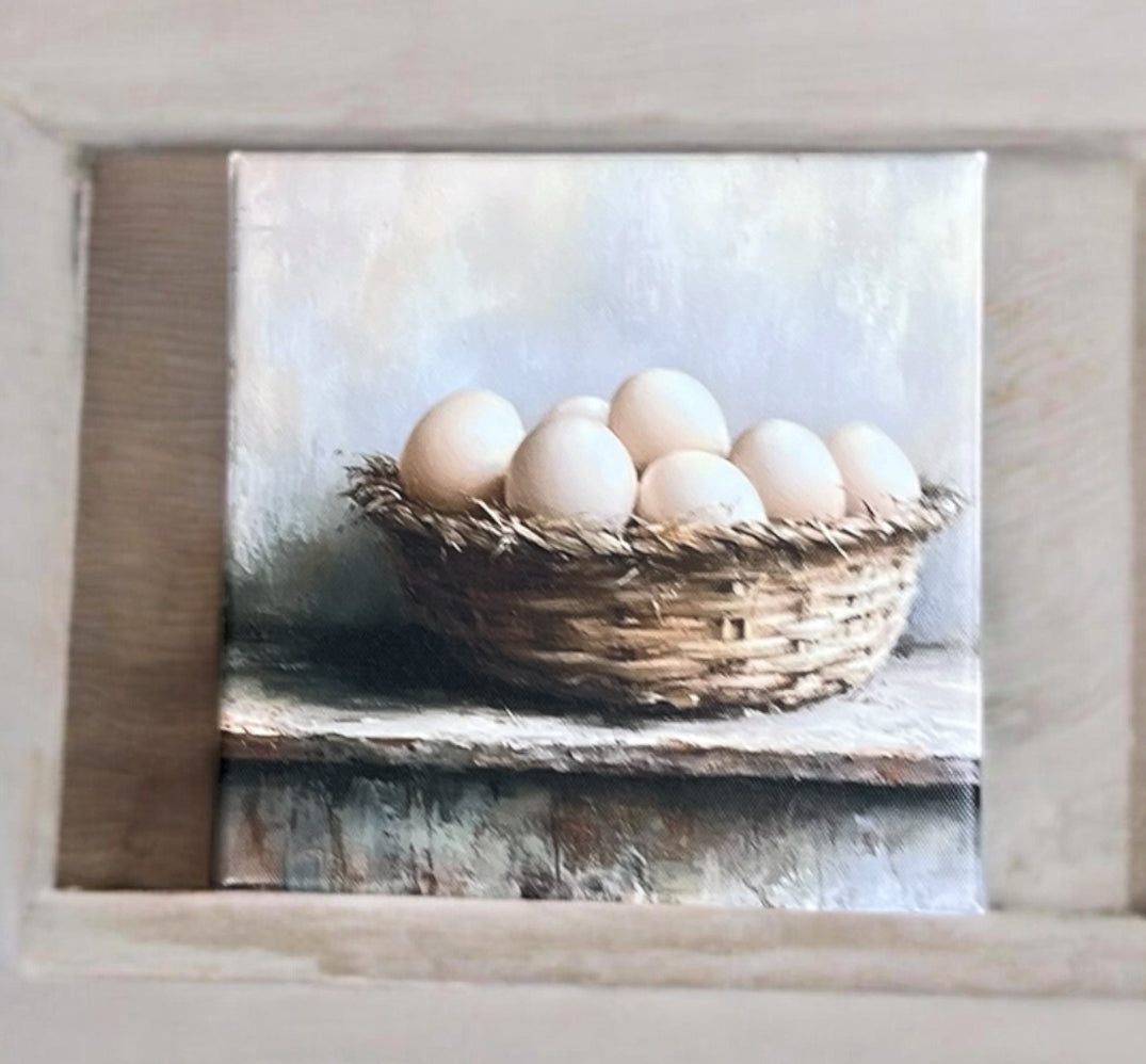 Egg Basket Canvas