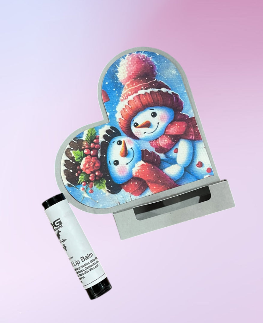 Valentines Gift Box Holder and Lip Balm