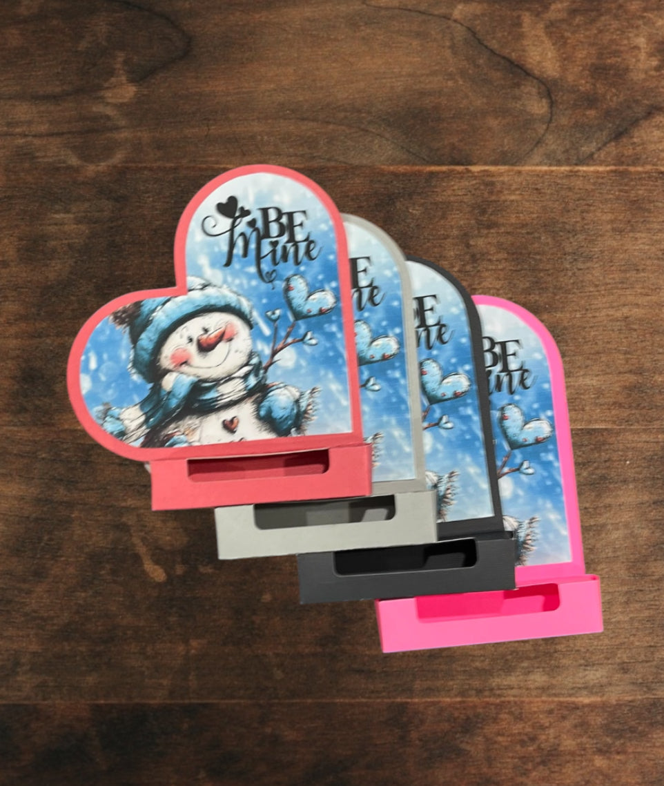 Valentines Gift Box Holder and Lip Balm