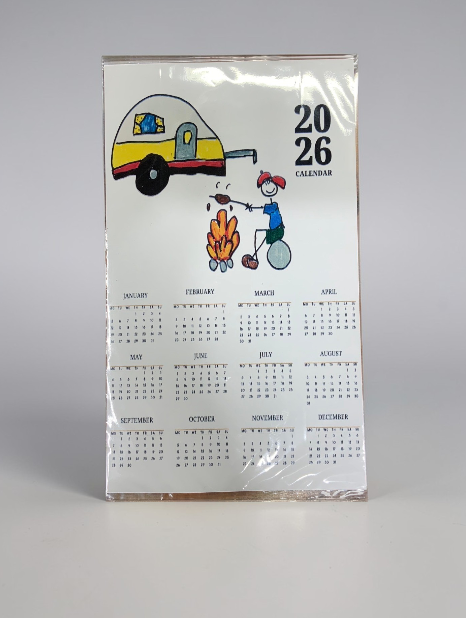 2026 Fridge Magnet Calenders