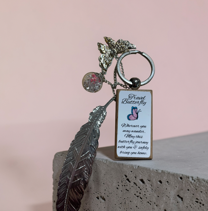 Butterfly Keychain