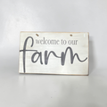 Welcome To Our Farm