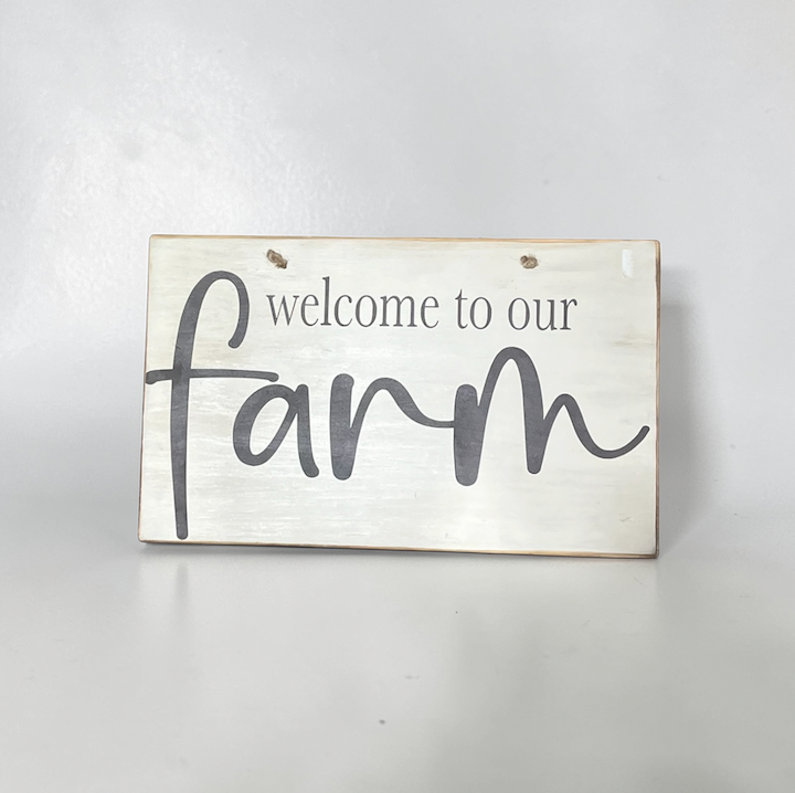 Welcome To Our Farm