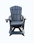 Fan Back Swivel Balcony Glider
