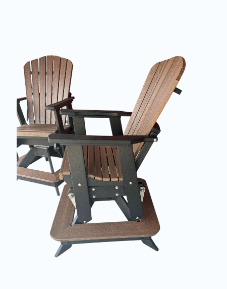 Fan Back Swivel Balcony Glider