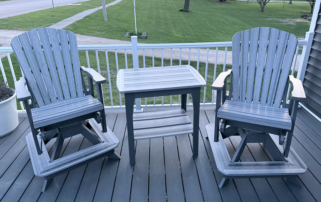 Side Table for Balcony Chairs
